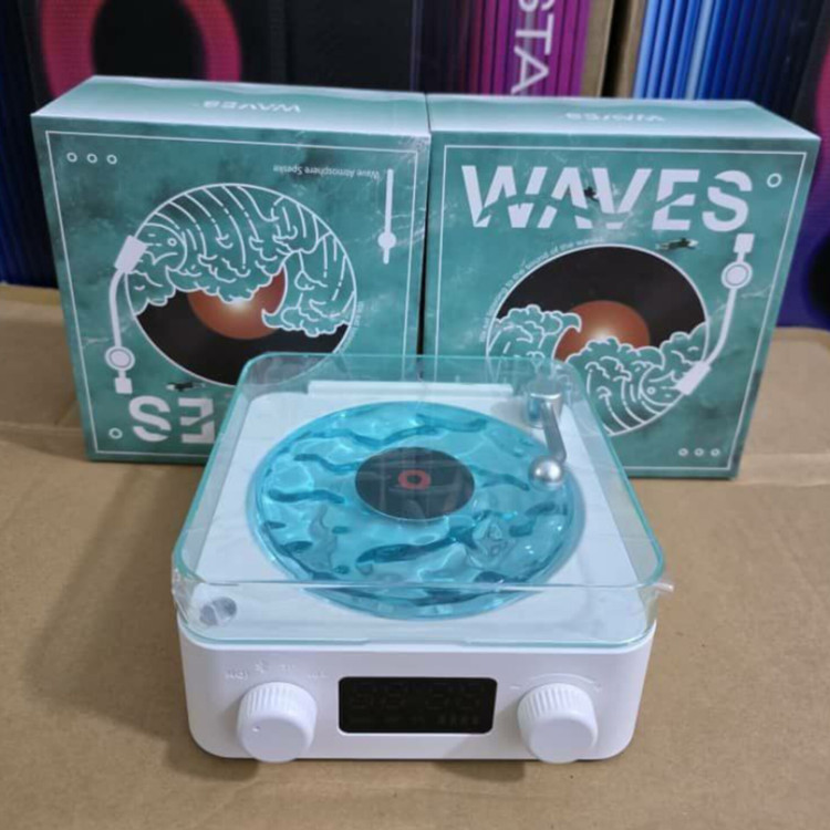 گرامافون موزیکال دریایی اسپیکر دار برند wave
