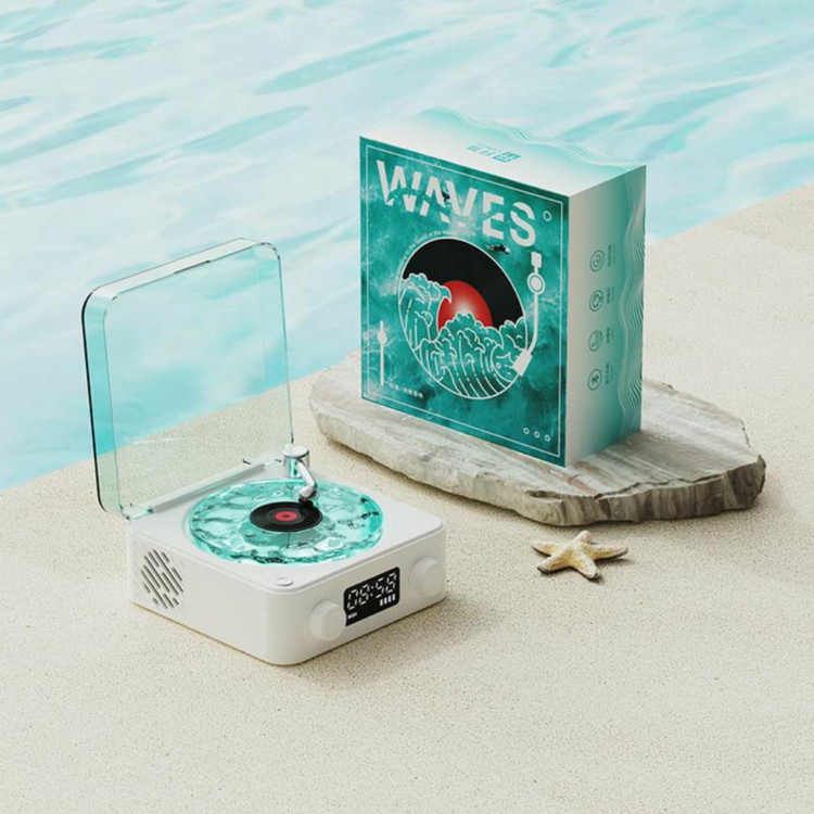 گرامافون موزیکال دریایی اسپیکر دار برند wave