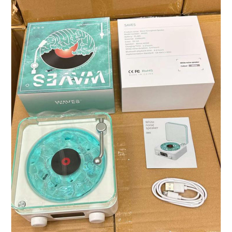 گرامافون موزیکال دریایی اسپیکر دار برند wave