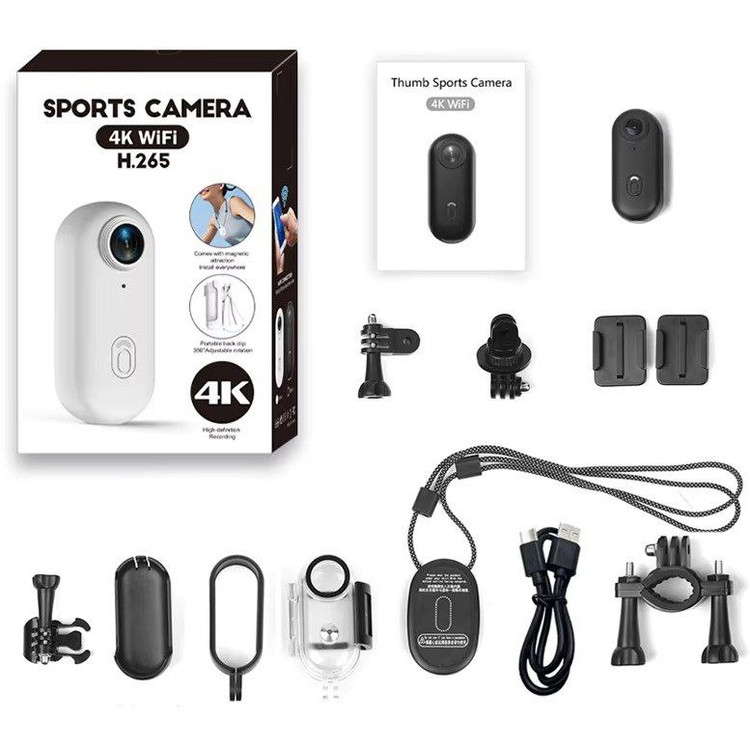 دوربین ورزشی مدل Sport Camer 4K H.265 پک کامل