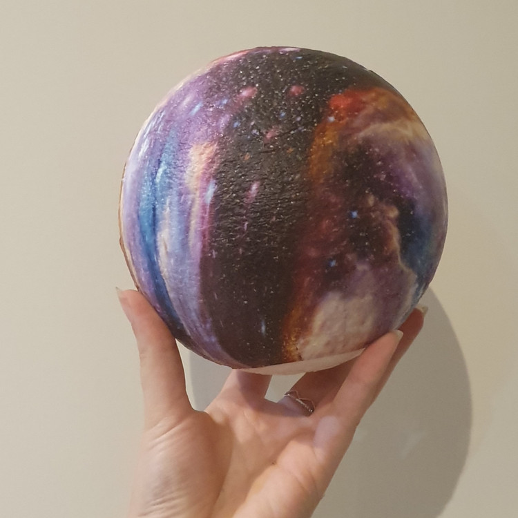 چراغ خواب کره ماه کهکشانی قطر بزرگ