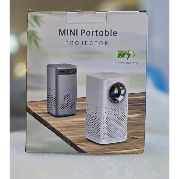 ویدئو پروژکتور اندروید شارژی Mini Portable Projector H1P