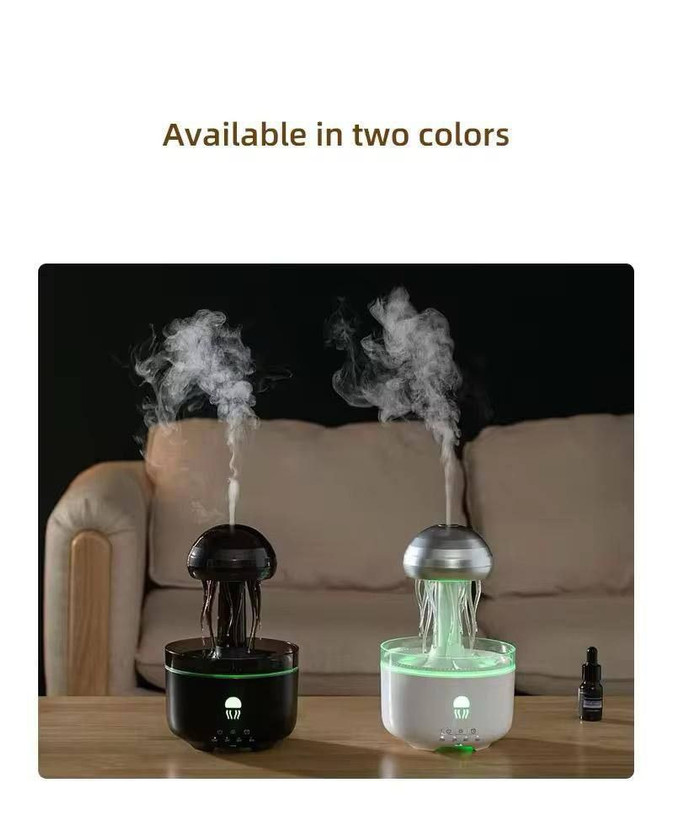 دستگاه بخور سرد عروس دریایی نسخه جدید مدل V73 برند Dynamic jellyfish Aromatherapy Machine