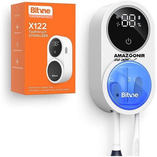 جا مسواکی هوشمند و ضد عفونی کننده با اشعه UV مدل X122 برند Bitvae