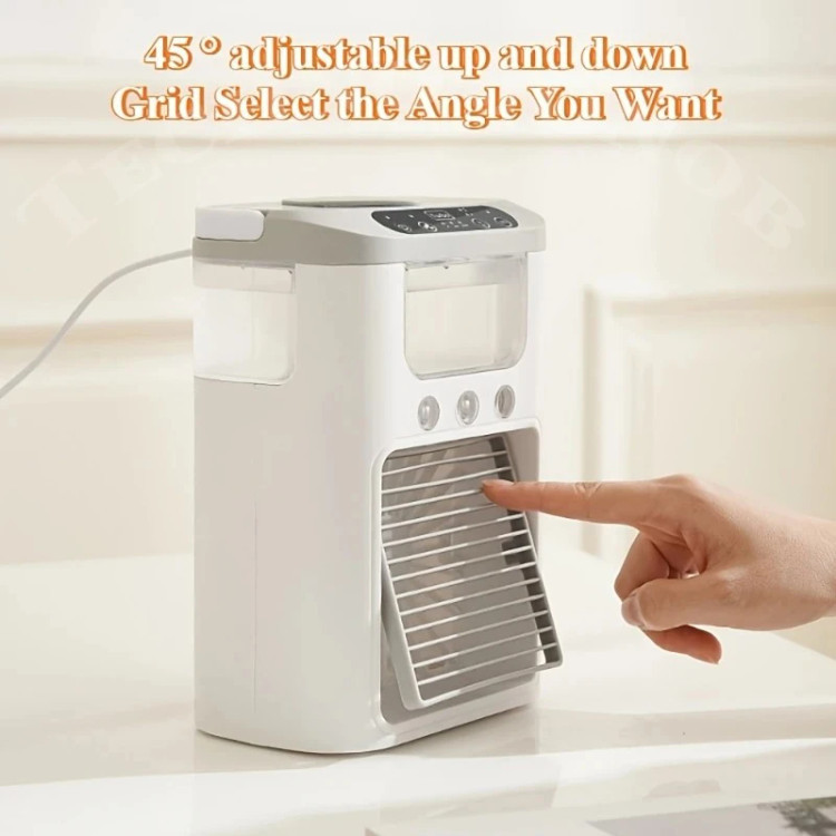 کولر رومیزی شارژی مدل K918 با مه پاش
