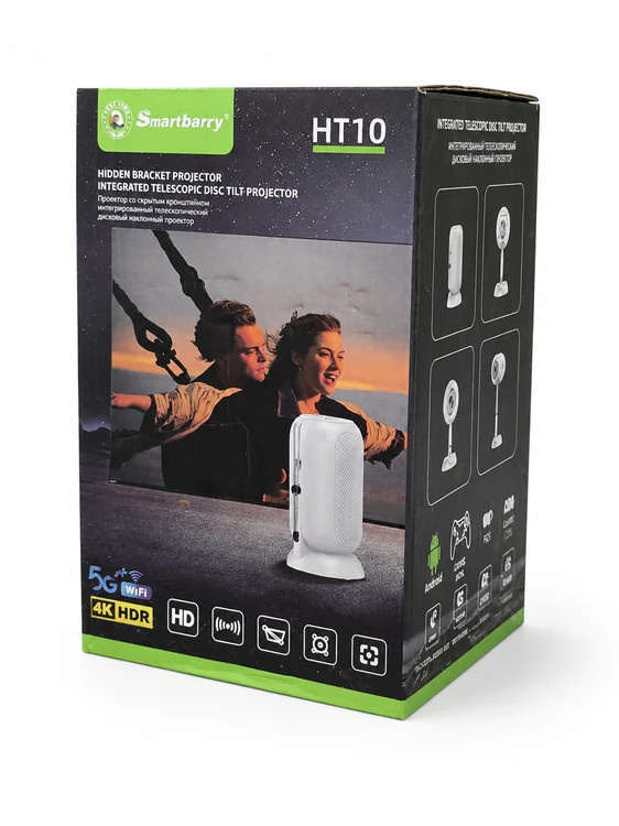 ویدیو پروژکتور هوشمند Smart Barry مدل HT-10 با کیفیت ۴k