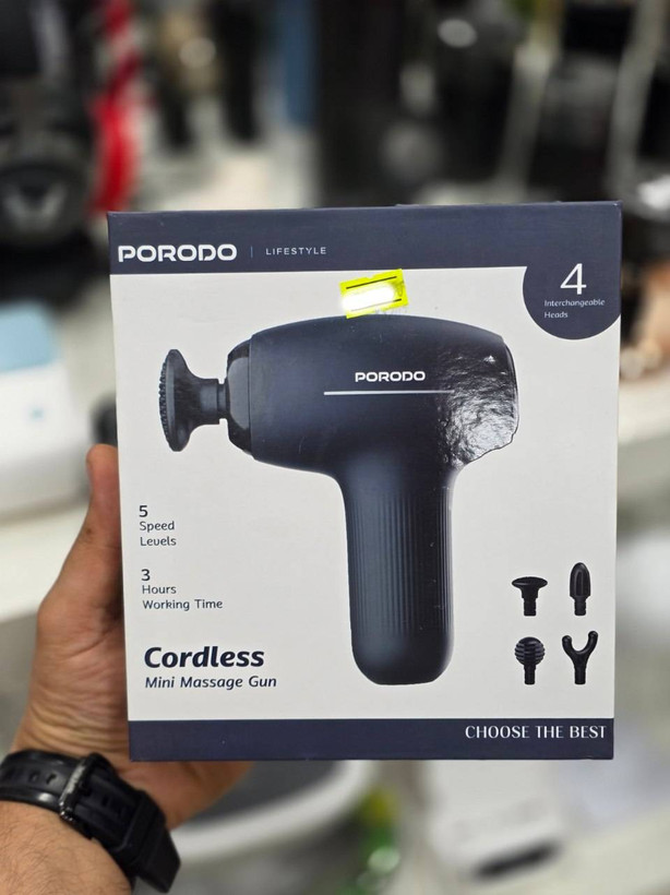 ماساژور تفنگی پرودو مدل PORODO PDLFSTMG01BK