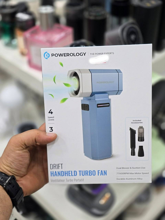 جت فن Drift پاورولوژی Powerology Drift Handheld Turbo Fan